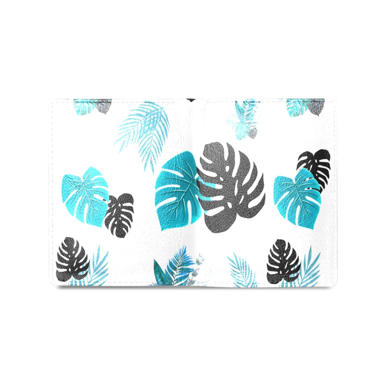 mens tropical lux wallet Men's Leather Wallet (Model 1612) Men's Leather Wallet (1612) Artsadd 