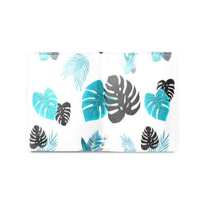 mens tropical lux wallet Men's Leather Wallet (Model 1612) Men's Leather Wallet (1612) Artsadd 