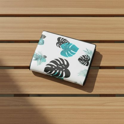 Men's Tropical Lux Leather Wallet - Time Two Getaway Collection
