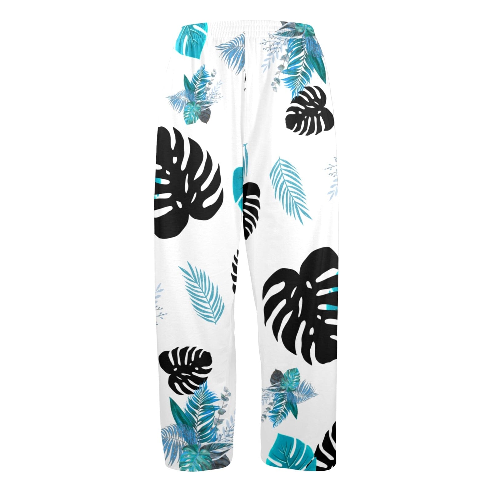Mens tropical pj pants Men's Pajama Trousers with Pockets-New Men Pajama Trousers w/ Pockets-N(Sets02) Artsadd 