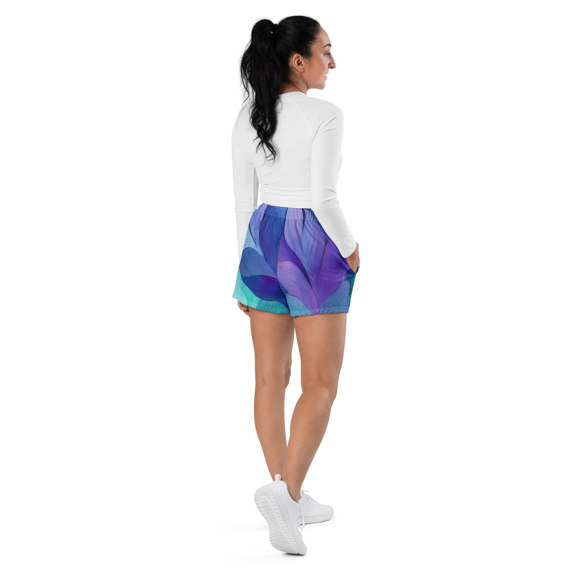 Multi-Purpose Athletic Shorts - Part of The Gym Gal Set Women's Athletic Shorts Savvishly Savvique 
