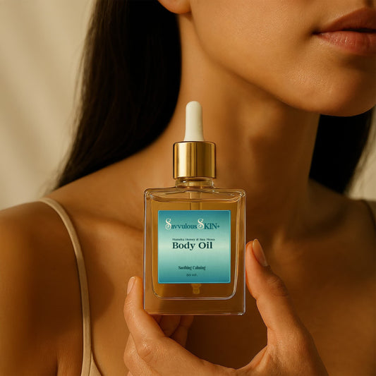 Premium 100% Natural Body Oil - Luxurious Skin Nourishment Body Oil Savvishly Savvique 