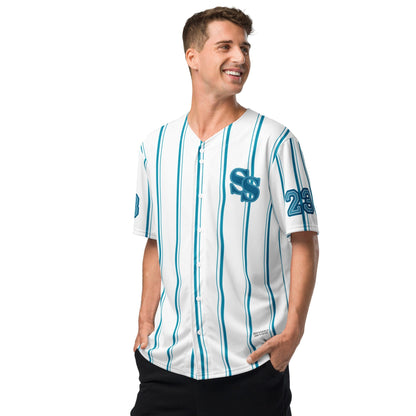 Premium Button-Up Baseball Jersey - Classic Sports Style Baseball Jerseys Savvishly Savvique 