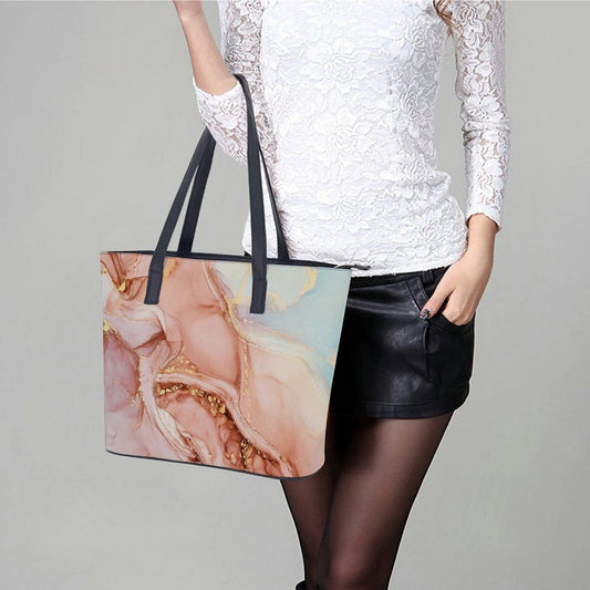 Premium Leather Lady's Handbag - Elegant Daily Essential Women's Bags Savvishly Savvique 