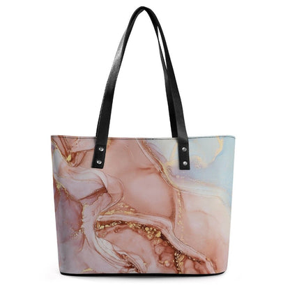 Premium Leather Lady's Handbag - Elegant Daily Essential Women's Bags Savvishly Savvique white 29*34*14cm 