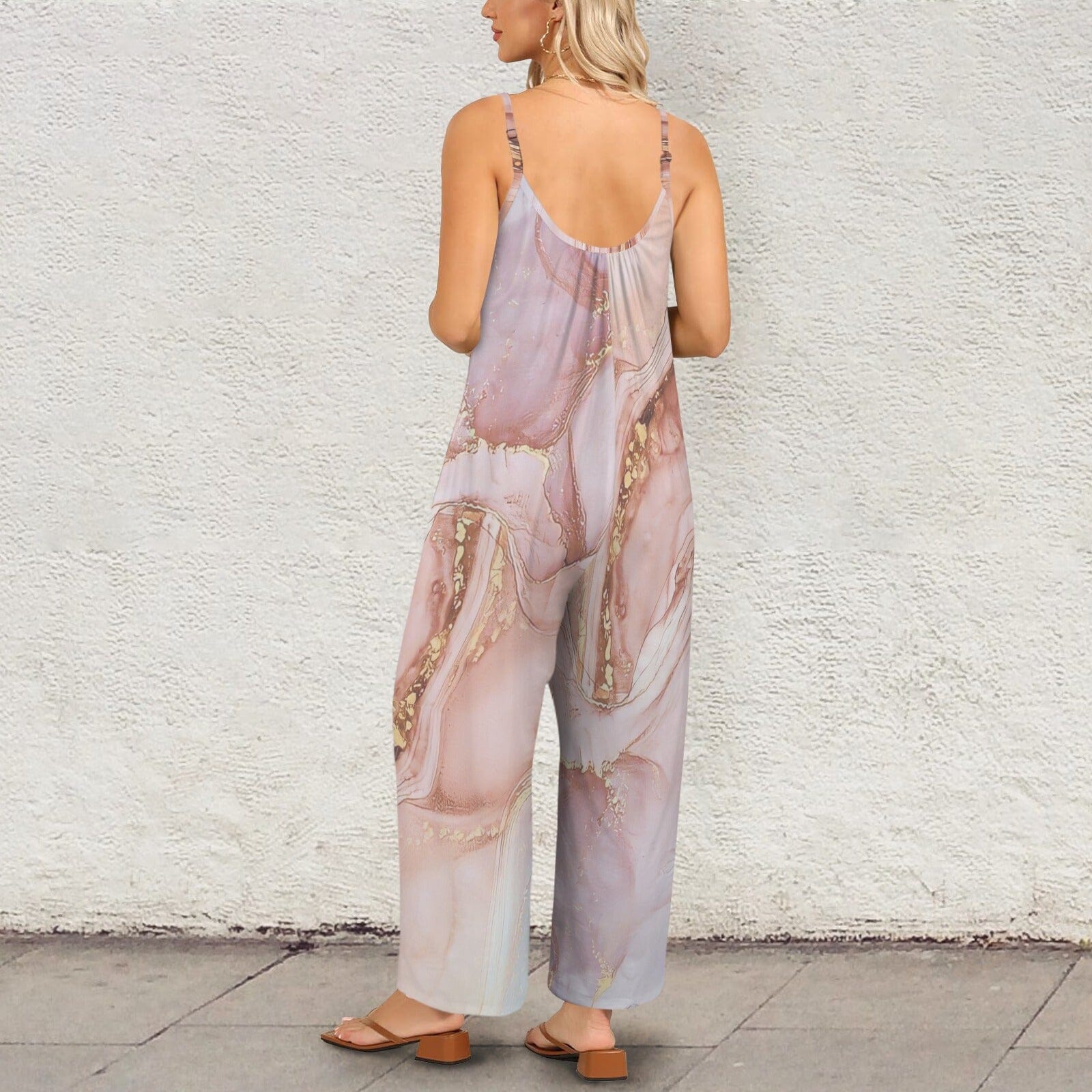 romper Pleated Cami Pocket Wide Leg Jumpsuit Pleated Cami Pocket Wide Leg Jumpsuit savvishly Savvique . 