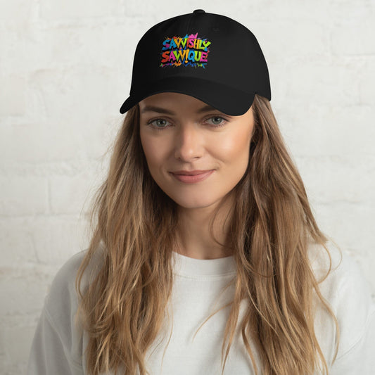 Savvishly Savvique Graffiti Cap - Colorful Street Art Design Accessories Savvishly Savvique 
