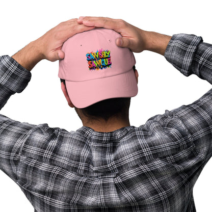 Savvishly Savvique Graffiti Cap - Colorful Street Art Design Accessories Savvishly Savvique Pink 