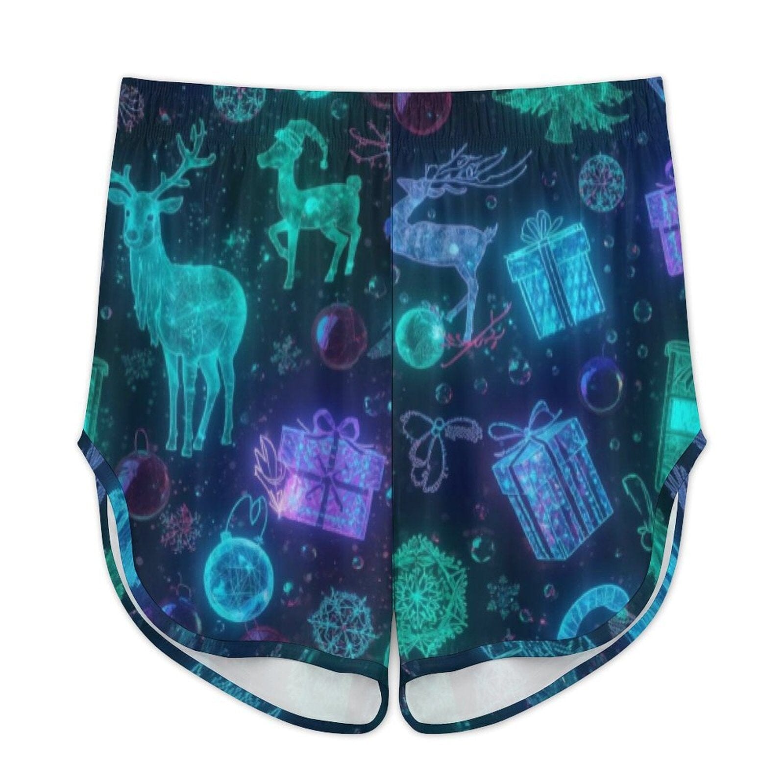 Strap pajama Set Women's Ice Silk Spaghetti Strap Shorts Pajama Set Artsadd 