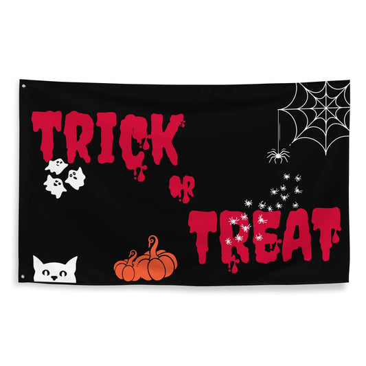 Trick or Treat - Halloween Tapestry/Flag Home Decor Savvishly Savvique 