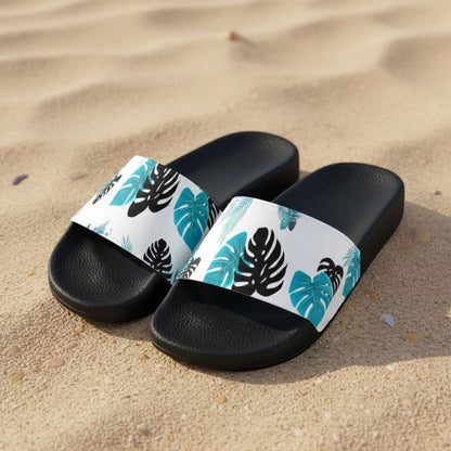 Tropical Lux Men's Slide Sandals - Premium Comfort Slides Men's Slide Sandals (057) Savvishly Savvique 