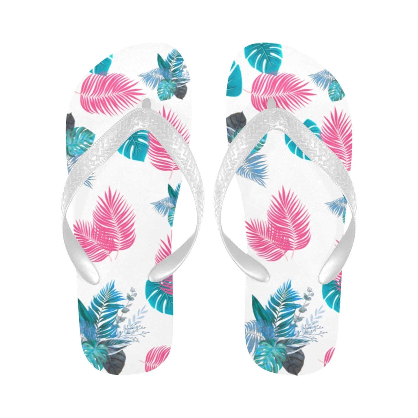 Tropical Lux thongs Flip Flops for Men/Women (Model 040) New Flip Flops for Men/Women (040) Artsadd 