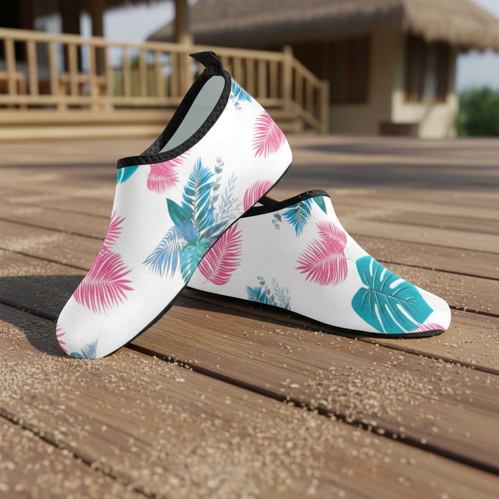 Tropical Lux Water Shoes - Women's Slip-On Beach & Pool Shoes Women's Slip-On Water Shoes (056) Savvishly Savvique 