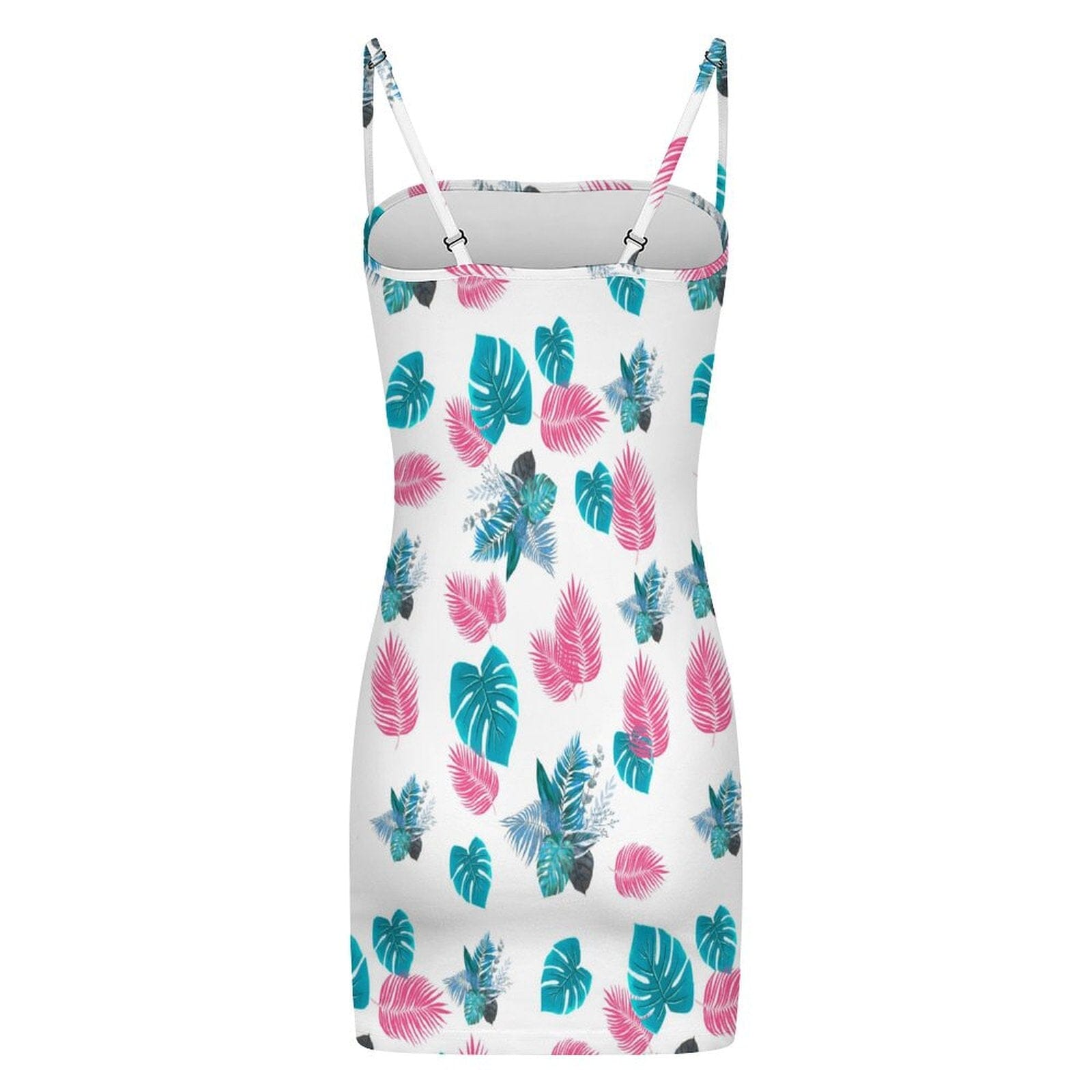 Tropical Lux Women's Bodycon Cami Dress - Sleek Bra-Style Mini Dress Savvishly Savvique 