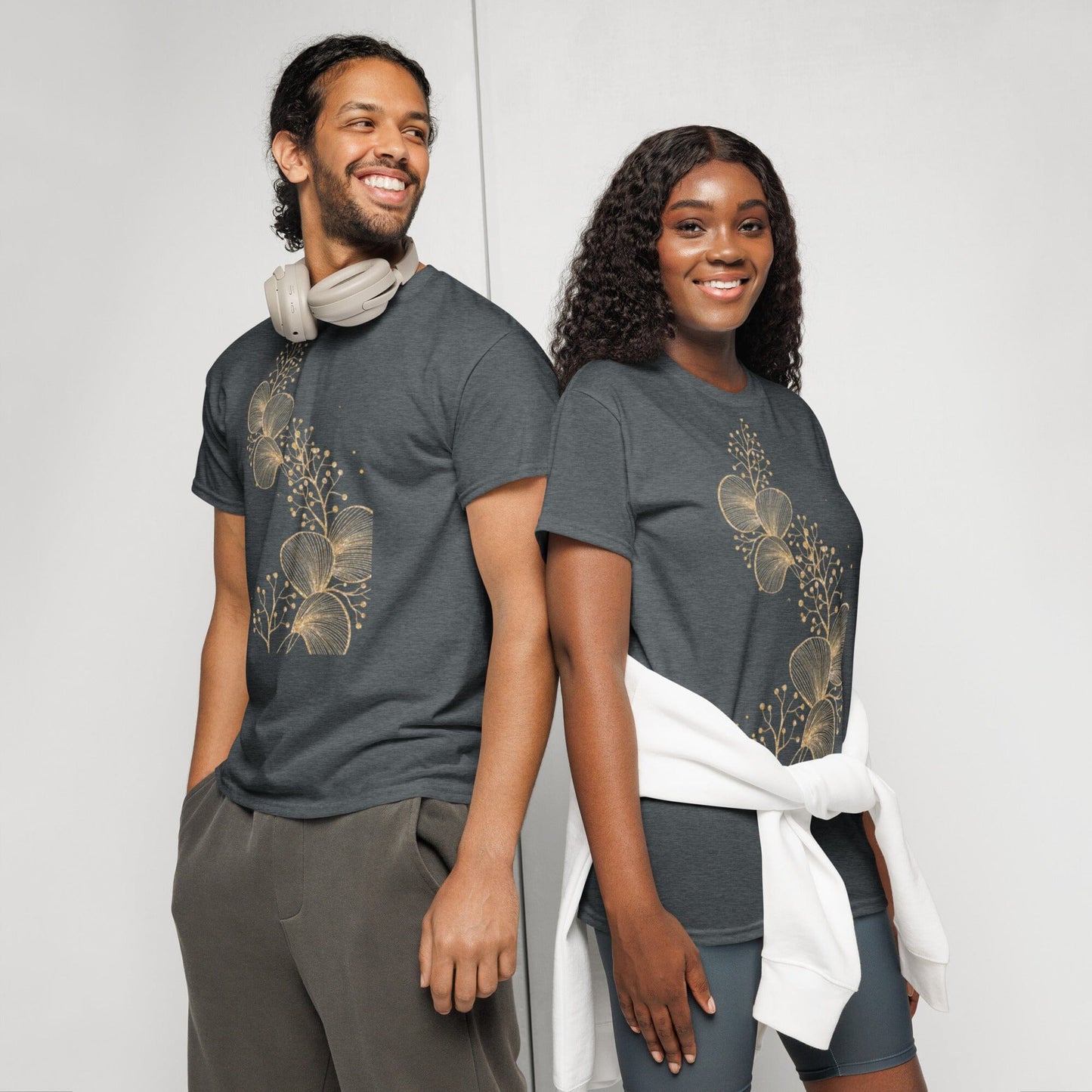 Unisex DryBlend Performance Tee - Moisture-Wicking Comfort Performance Wear Savvishly Savvique Dark Heather S 