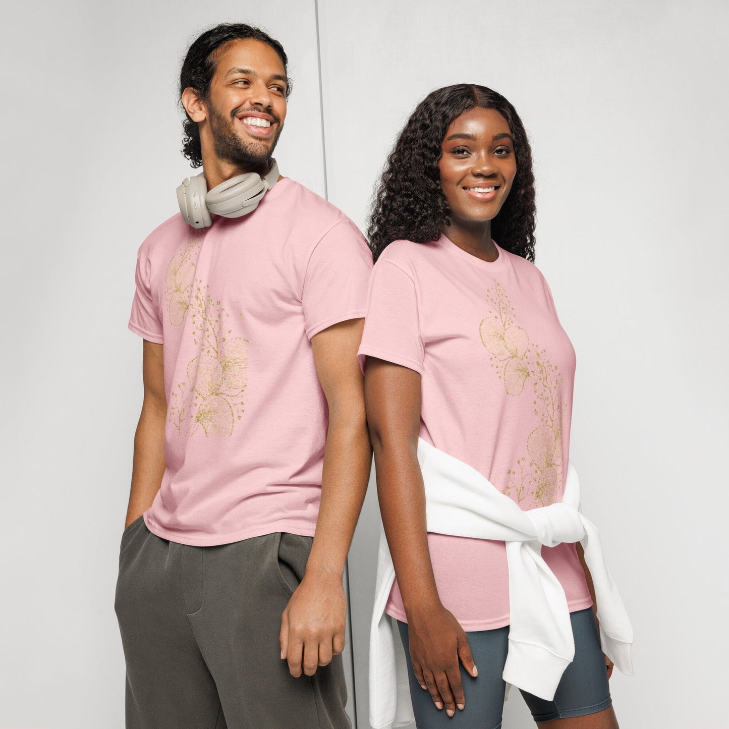 Unisex DryBlend Performance Tee - Moisture-Wicking Comfort Performance Wear Savvishly Savvique Light Pink S 