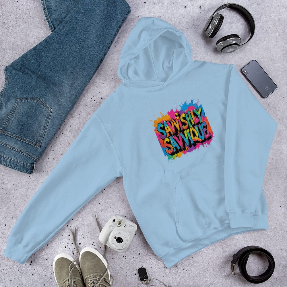 Unisex Premium Hoodie - Cozy Comfort Meets Effortless Style Clothing Savvishly Savvique Light Blue S 