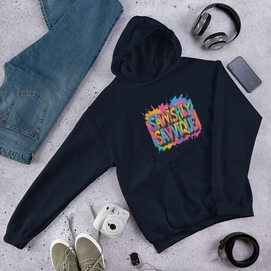 Unisex Premium Hoodie - Cozy Comfort Meets Effortless Style Clothing Savvishly Savvique Navy S 