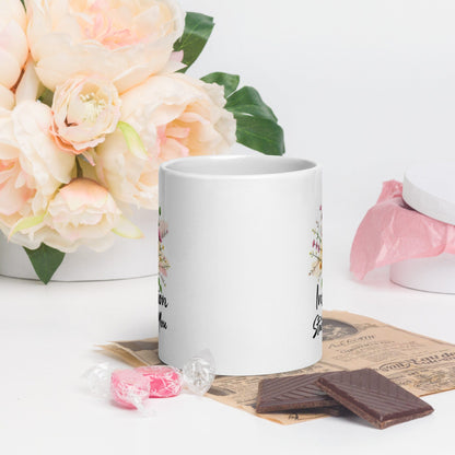 White Coffee Mug mug Savvishly Savvique 