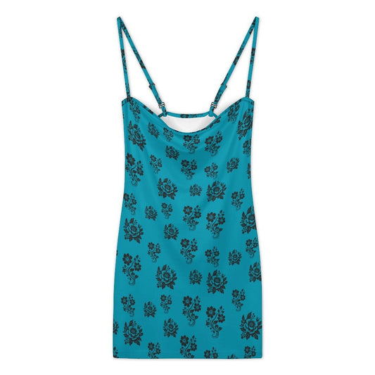 Women's Bodycon Cami Dress - Sleeveless Mini Dress with Built-In Bra Support Dresses Savvishly Savvique 