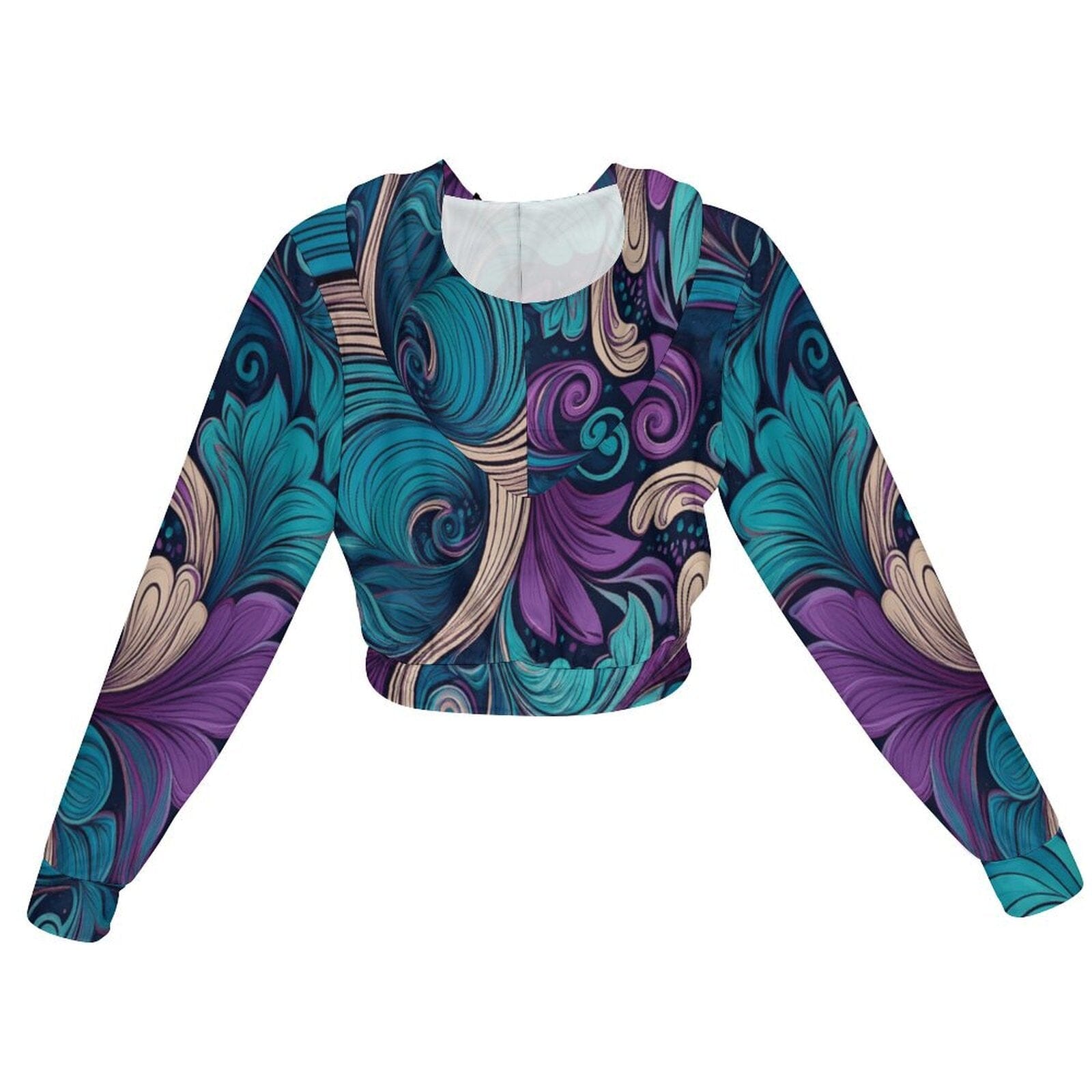 Women's Cropped Zip-Up Jacket - Stylish Outerwear Jackets & Outerwear Savvishly Savvique 