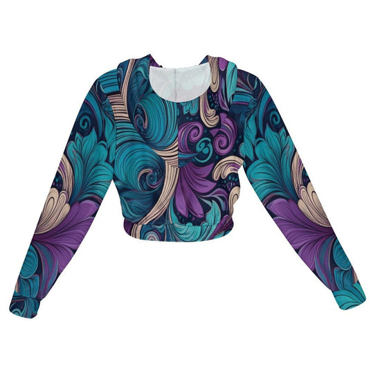 Women's Cropped Zip-Up Jacket - Stylish Outerwear Jackets & Outerwear Savvishly Savvique 