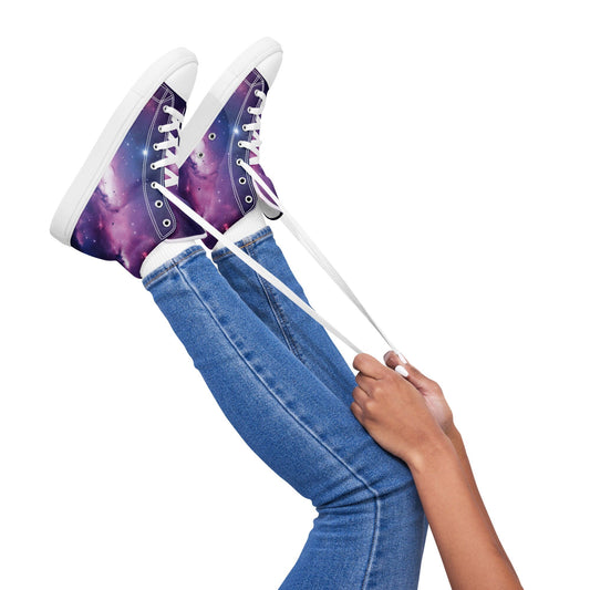 Women’s high top canvas shoes Women's Footwear Savvishly Savvique 