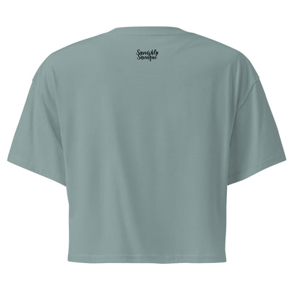 Women's Koala Crop Top - Adorable Australian Animal Design Clothing Savvishly Savvique 