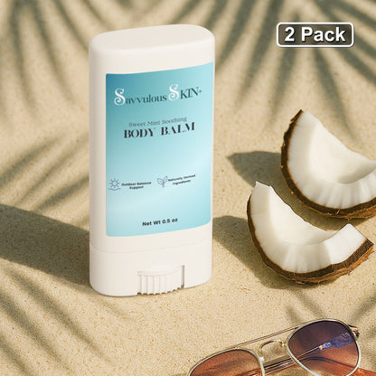 Zinc Sun Slide 2-Pack - Soothing After-Sun Relief Balm After-Sun Balm Savvishly Savvique 